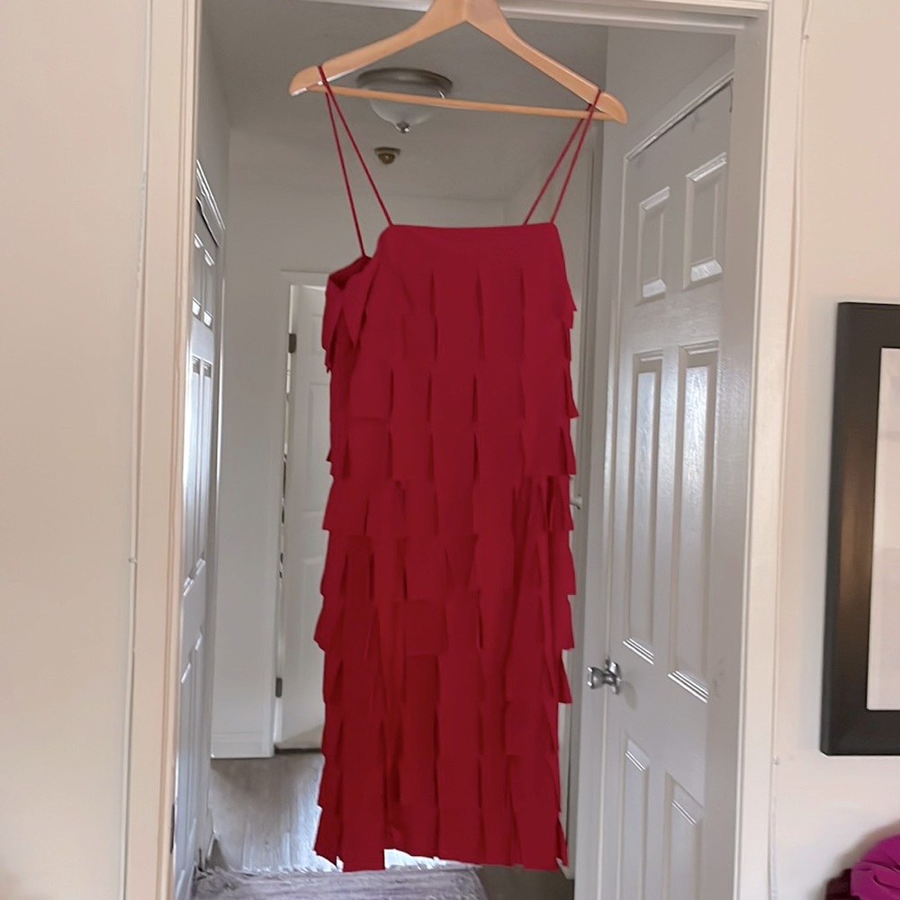 RED Flapper Cocktail Dress